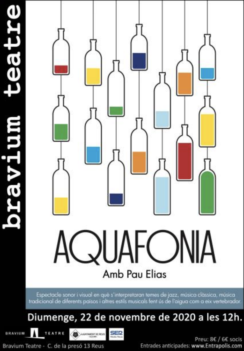 Imatge "Aquafonia" amb Pau Elias