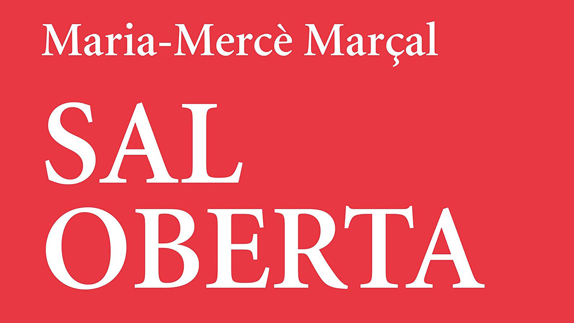 Imatge Club de lectura paraules violetes: "Sal oberta", de Maria Mercè Marçal