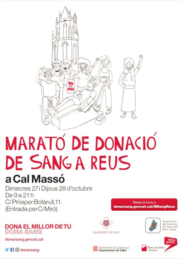 Imatge Marató de donació de Sang a Reus