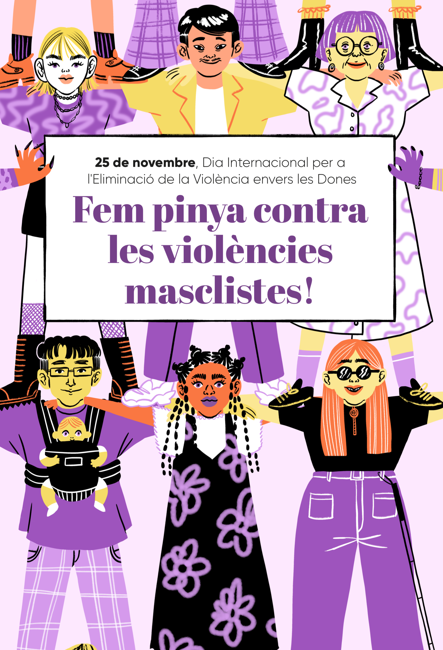 Imatge 25 de novembre, Dia Internacional per a l’Eliminació de la Violència envers les Dones