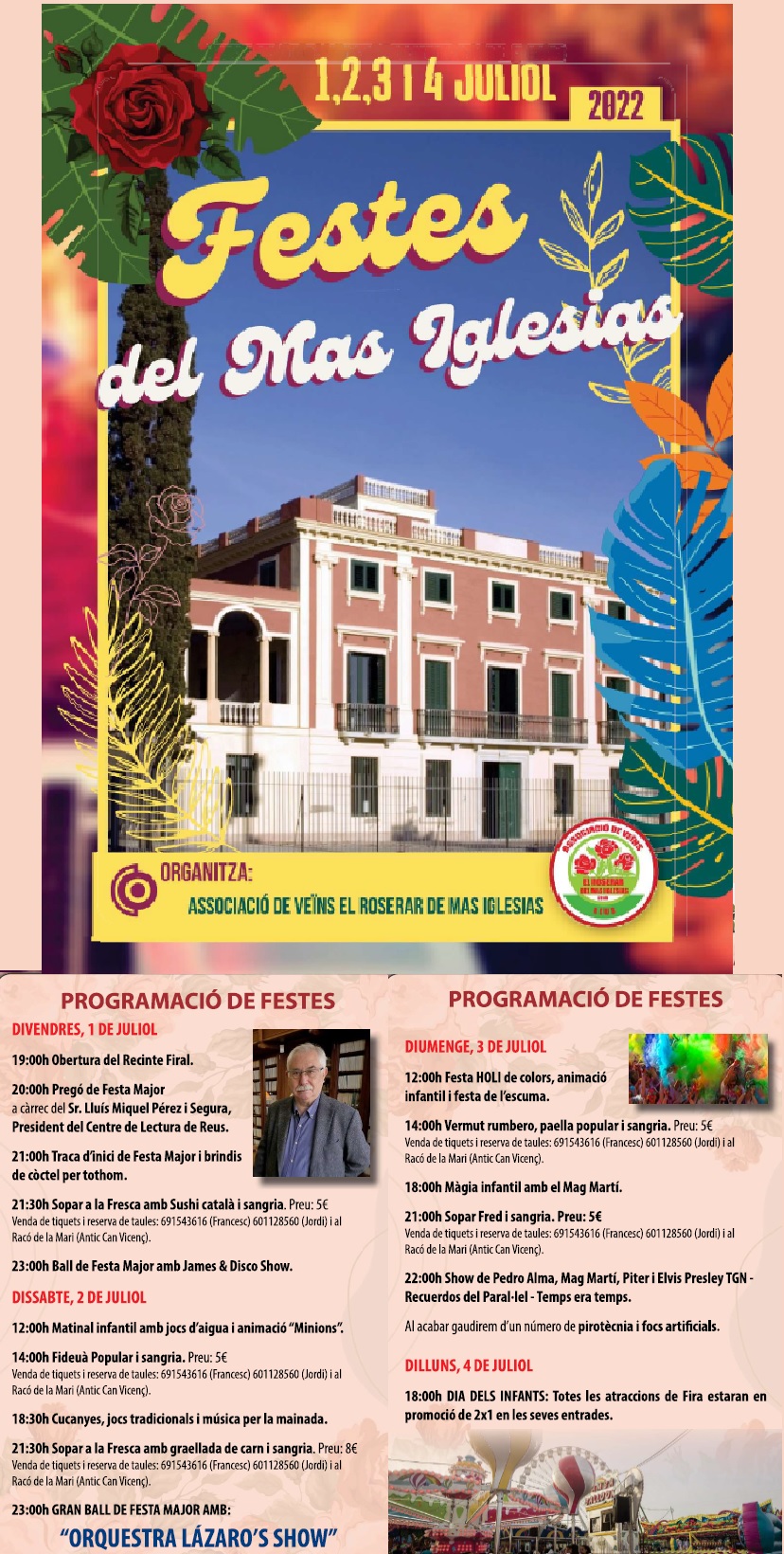 Imatge Festes del Barri El Roserar de Mas Iglesies