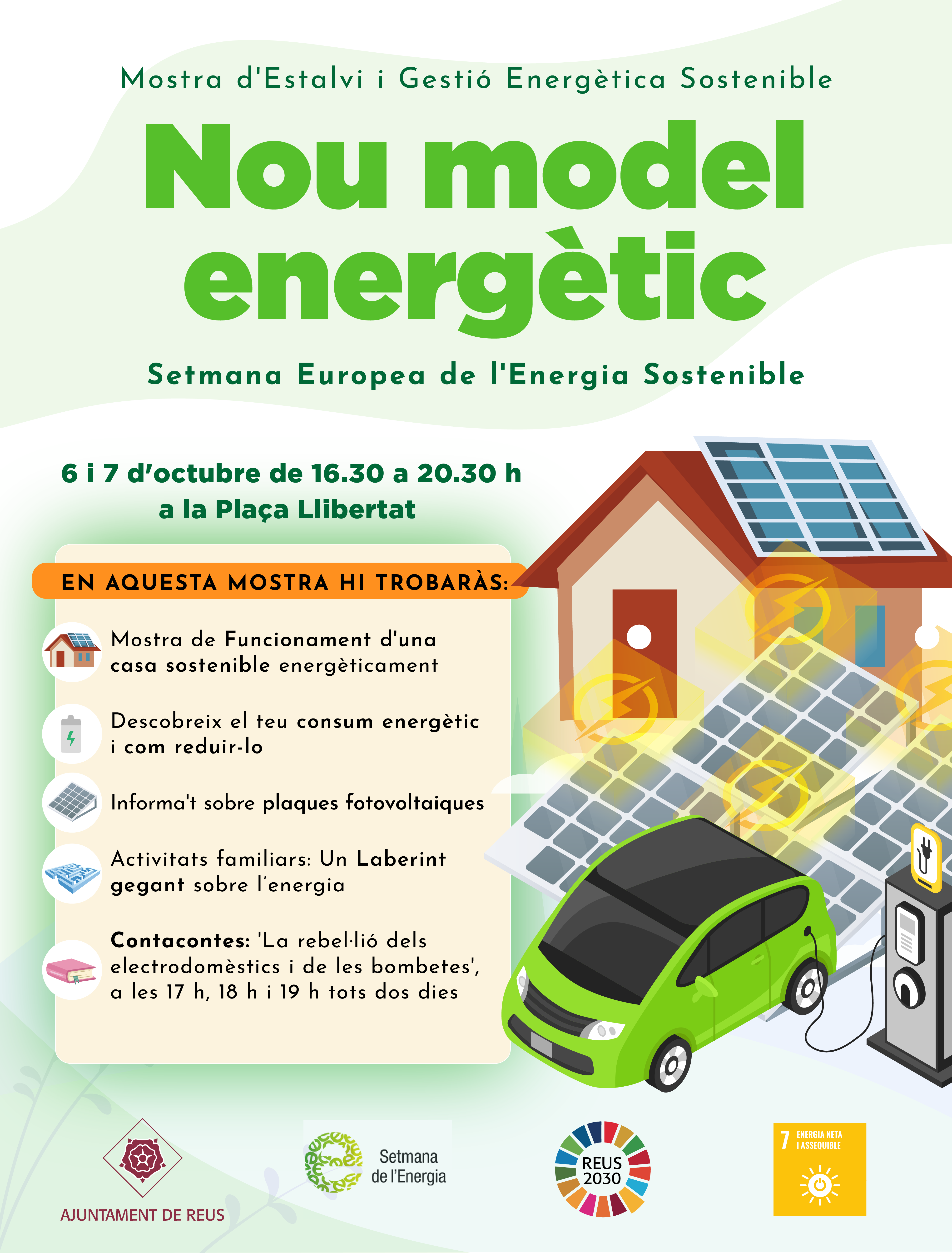 Imatge Mostra d'Estalvi i Gestió energètica Sostenible