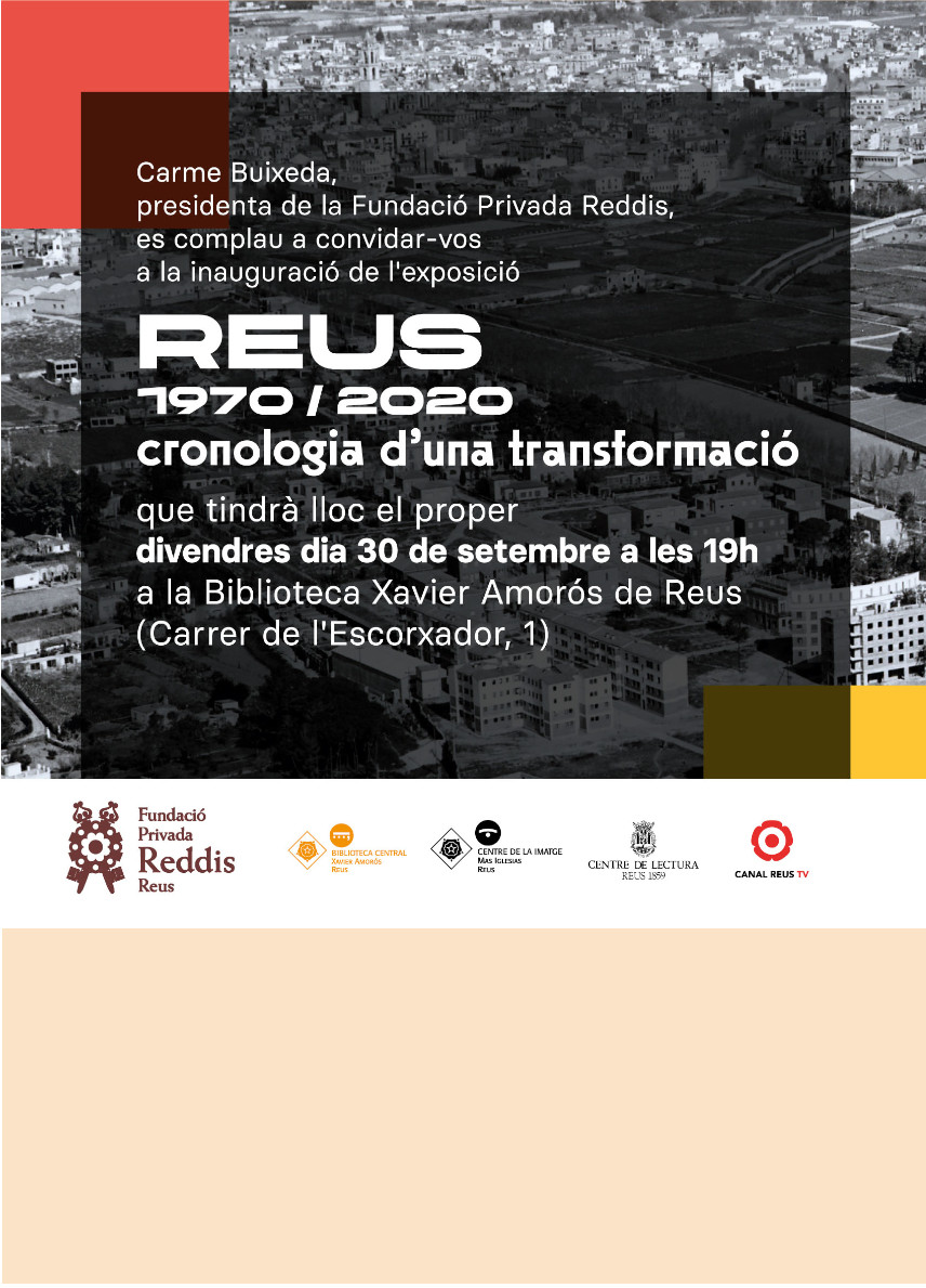 Imatge Exposició: Reus 1970-2020: cronologia d'una transformació