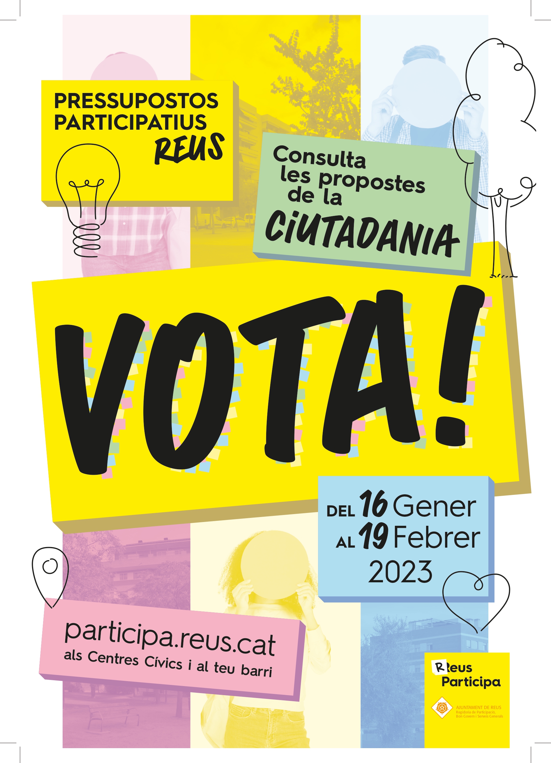 Imatge Inici de la fase de votació dels Pressupostos Participatius