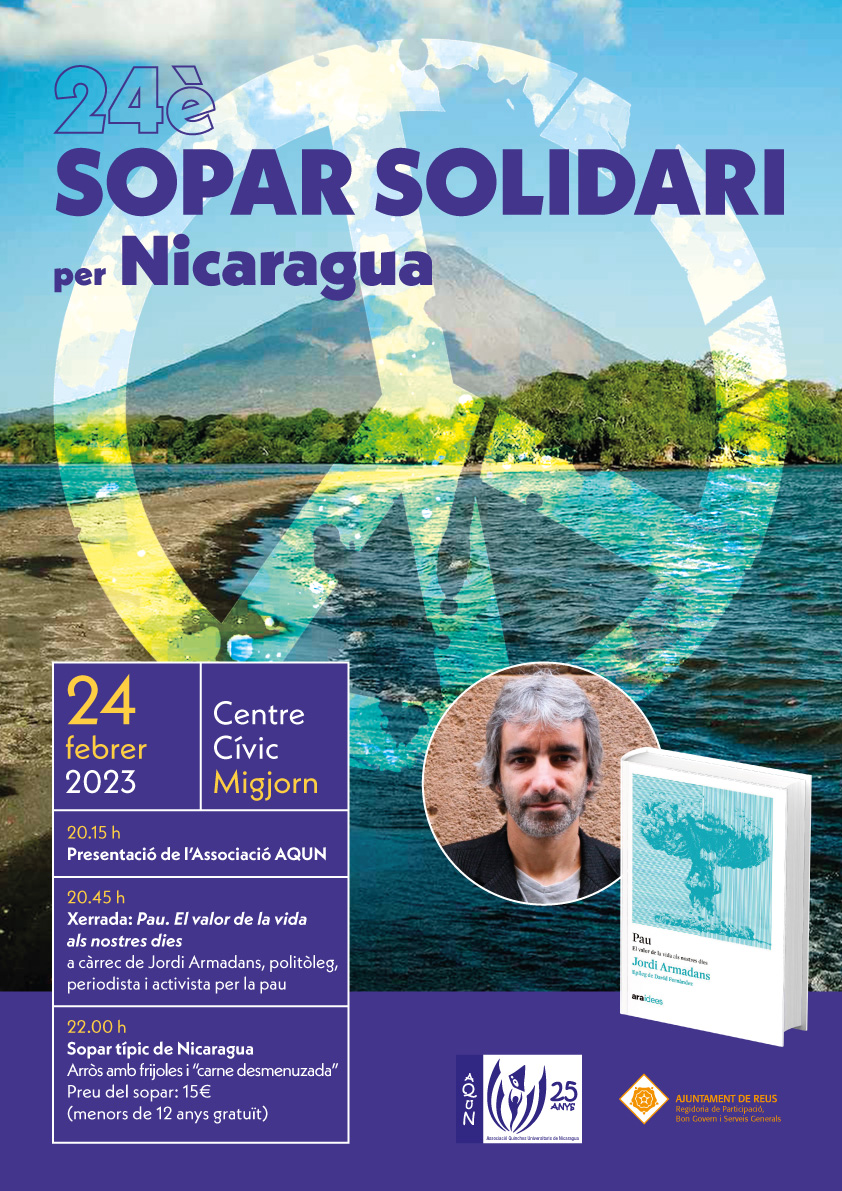 Imatge 24è Sopar Solidari per Nicaragua