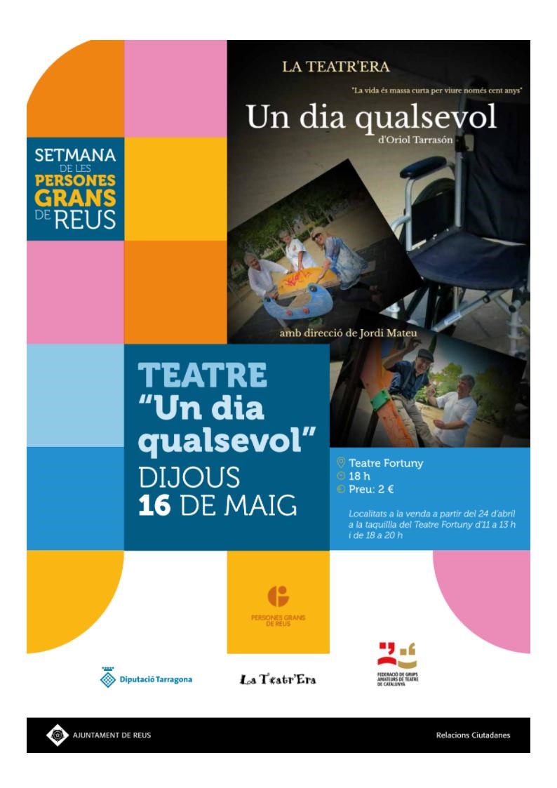 Imatge Teatre: "Un dia qualsevol"