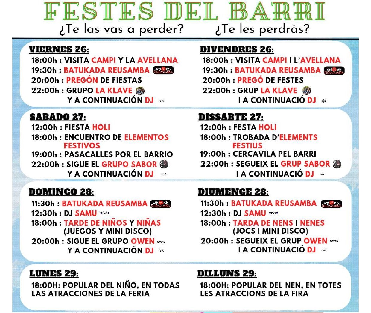 Imatge Festes del Barri