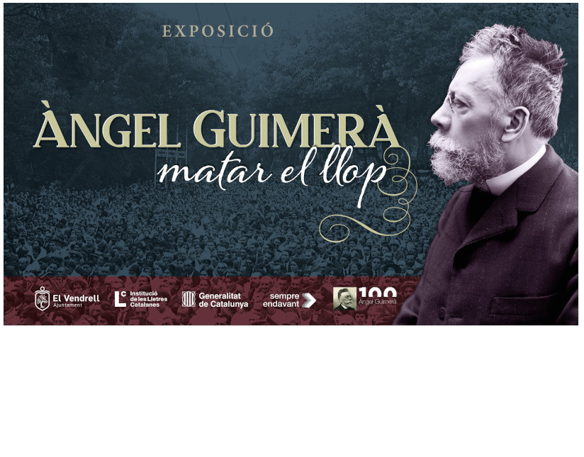 Imatge Exposició:  "Àngel Guimerà, matar el llop"