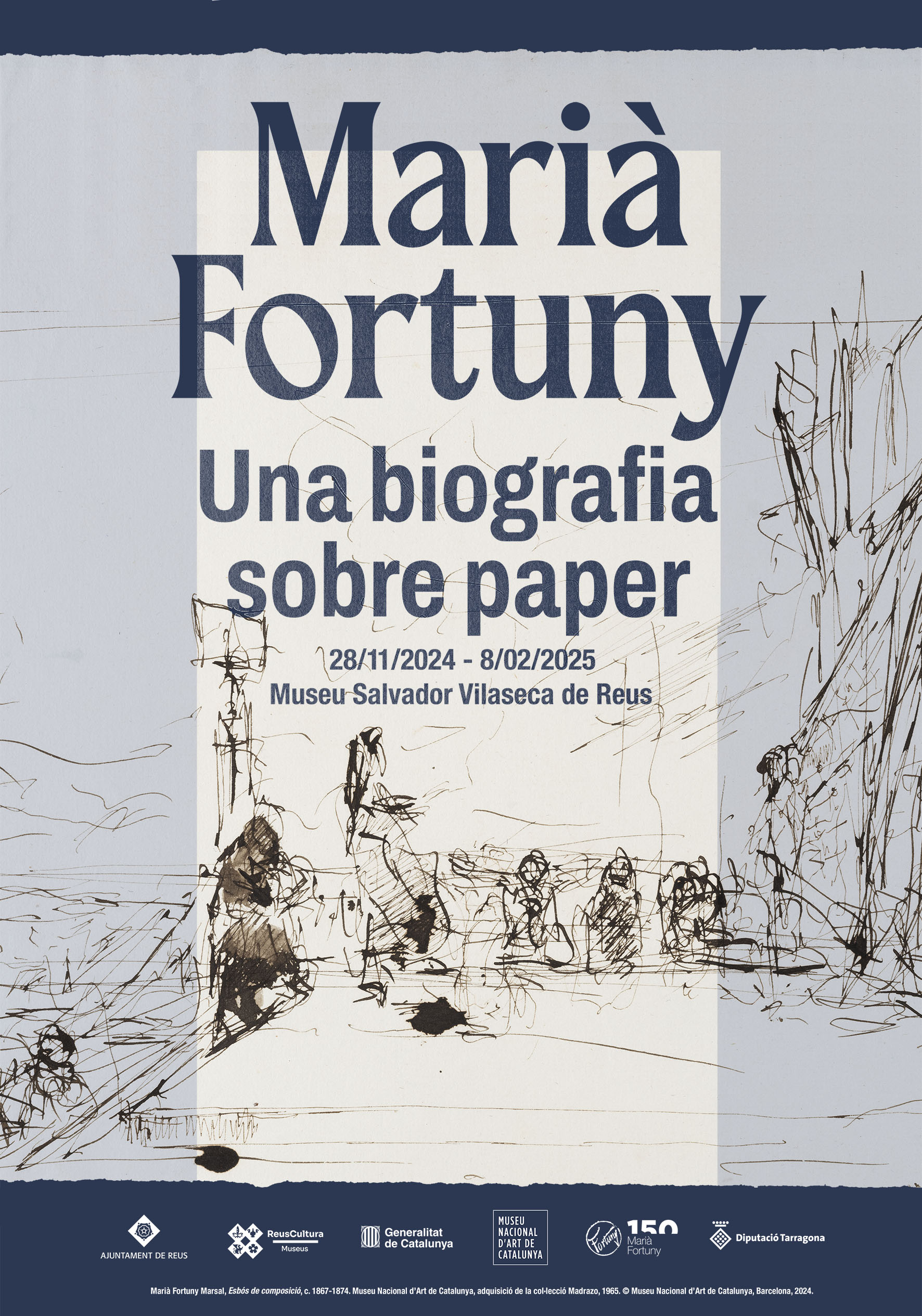 Imatge Marià Fortuny Una biografia sobre paper