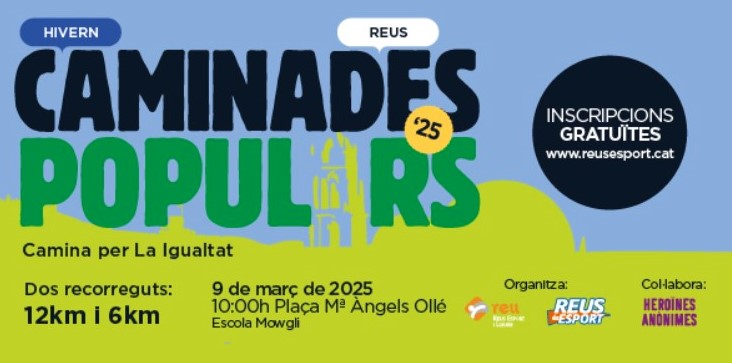 Imatge Caminada popular Reus hivern - Camina per la igualtat