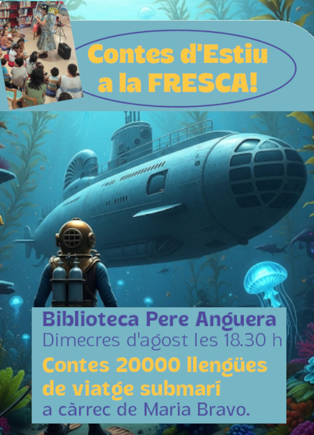Imatge Contes a la fresca. 20000 llegües de viatge submarí