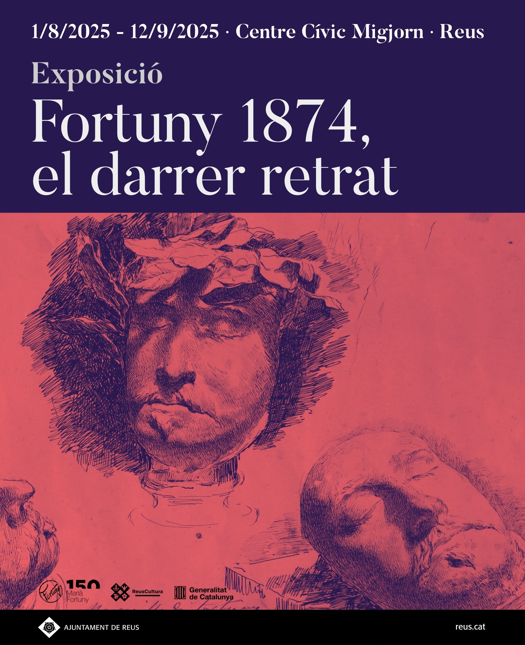 Imatge Fortuny 1874, el darrer retrat