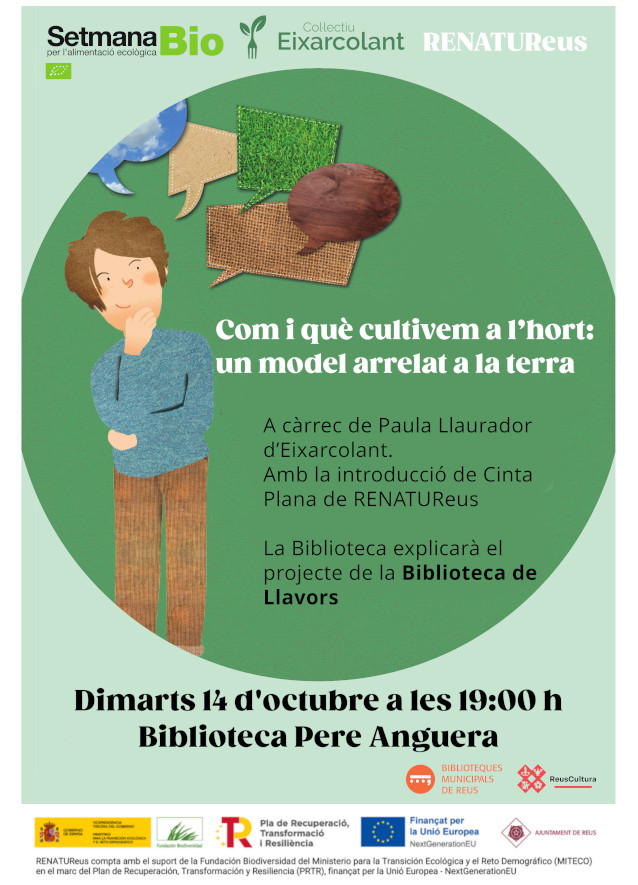 Imatge Xerrada: Com i què cultivem a l'hort