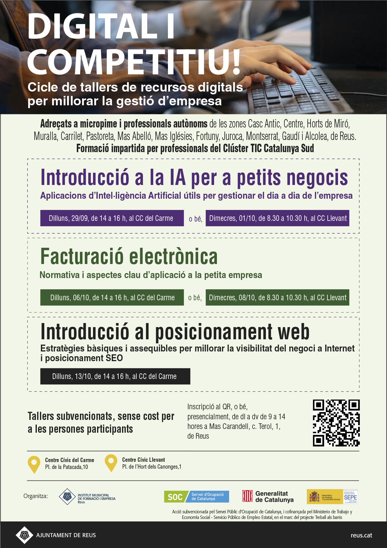 Imatge Cicle Digital i Competitiu: Introducció al posicionament web