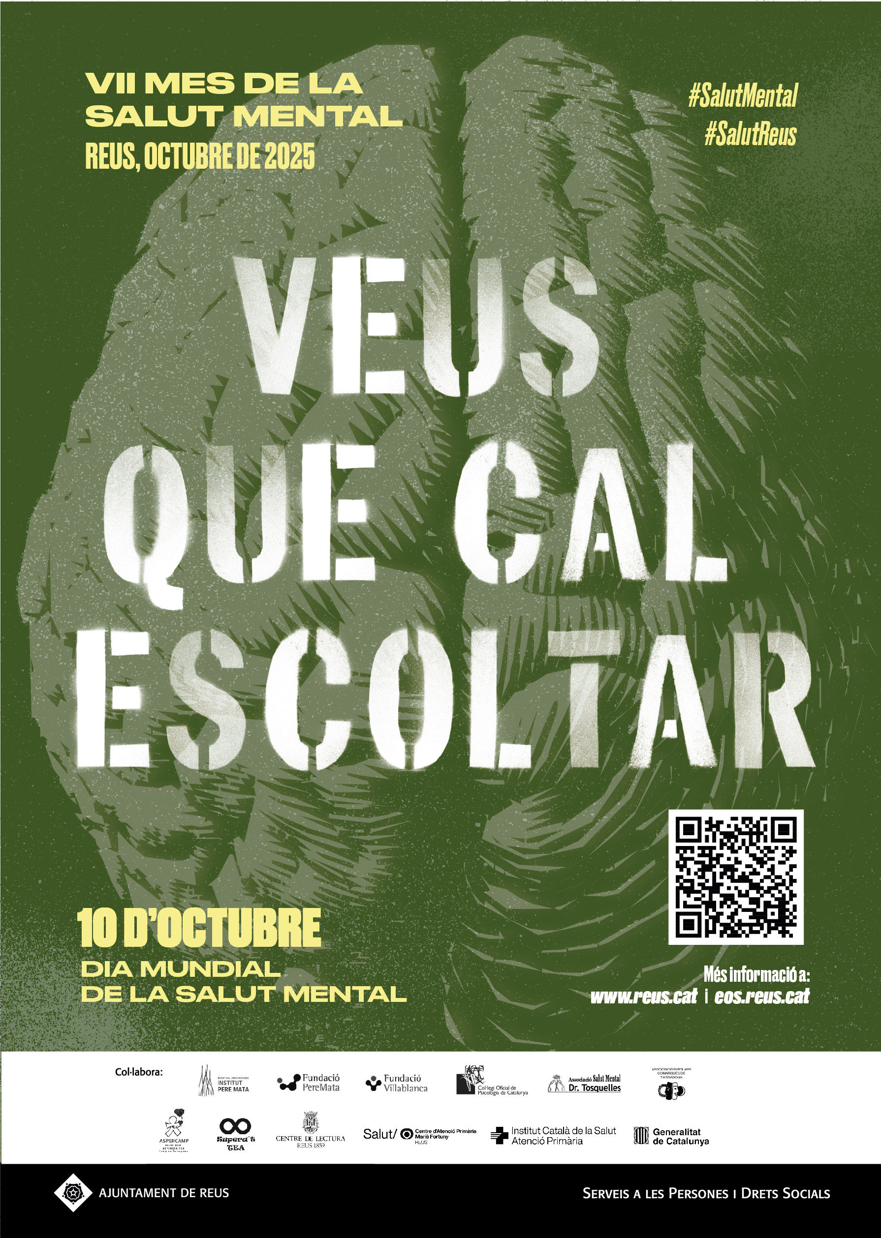 Imatge Acte institucional amb motiu del Dia Mundial de la Salut Mental