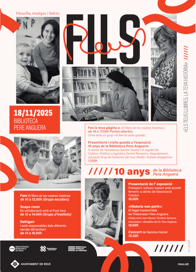 Imatge FILS. 10 Anys Biblioteca Pere Anguera