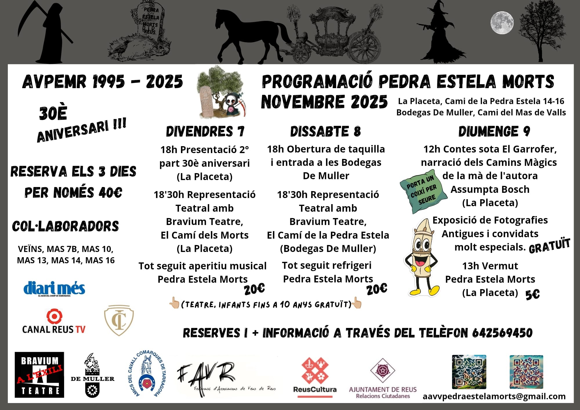 Imatge Celebració 30è aniversari Associació de Veïns  Pedra Estela Morts