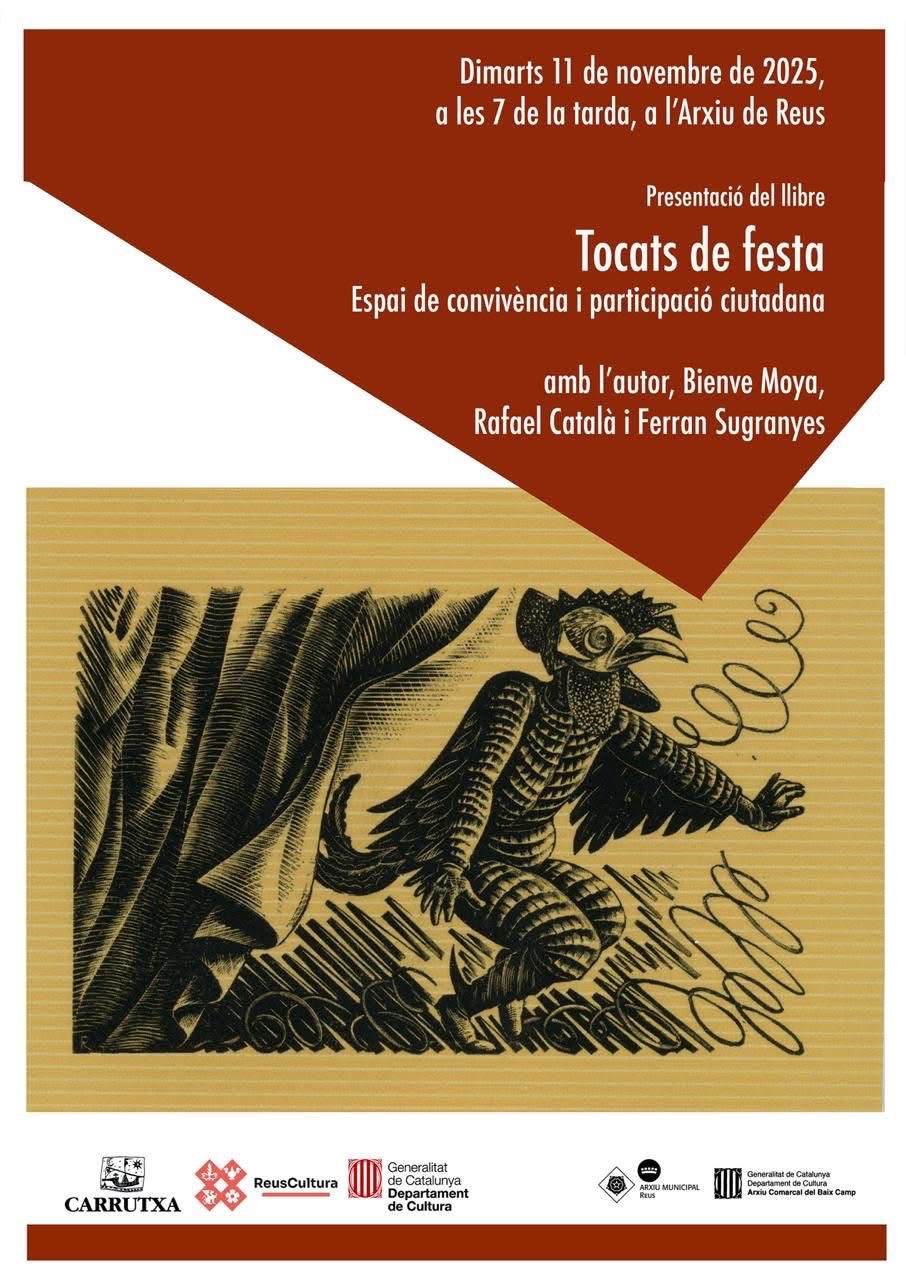 Imatge Presentació del llibre "Tocats de festa. Espai de convivència, escola de participació ciutadana"