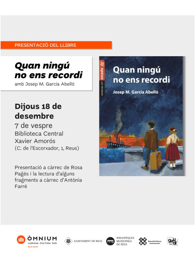 Imatge Presentació de llibre