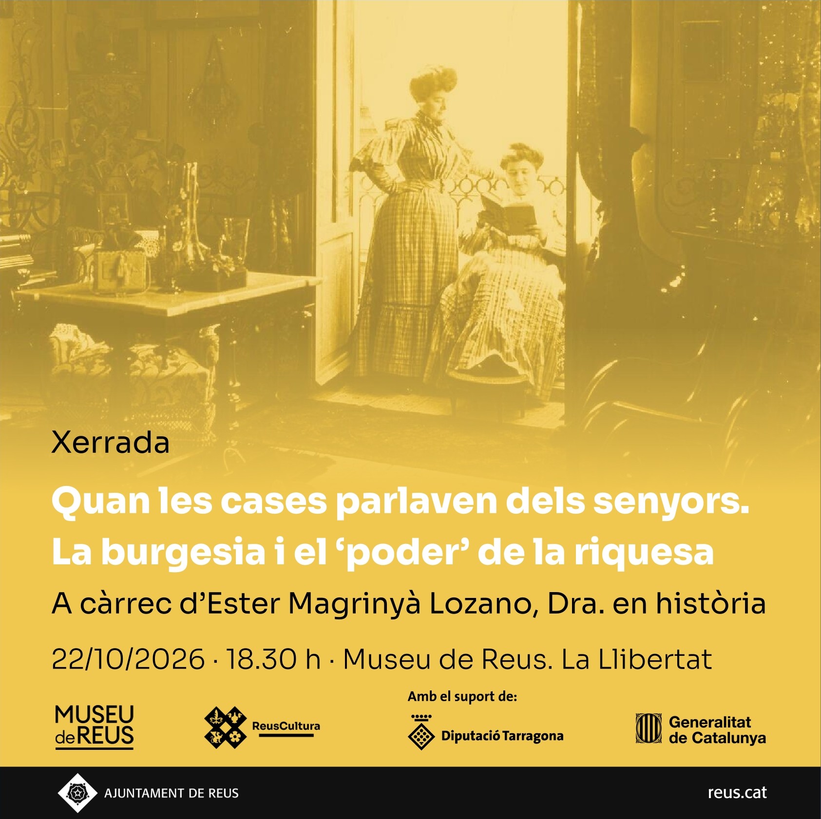Imatge Quan les cases parlaven dels senyors. La burgesia i el "poder" de la riquesa