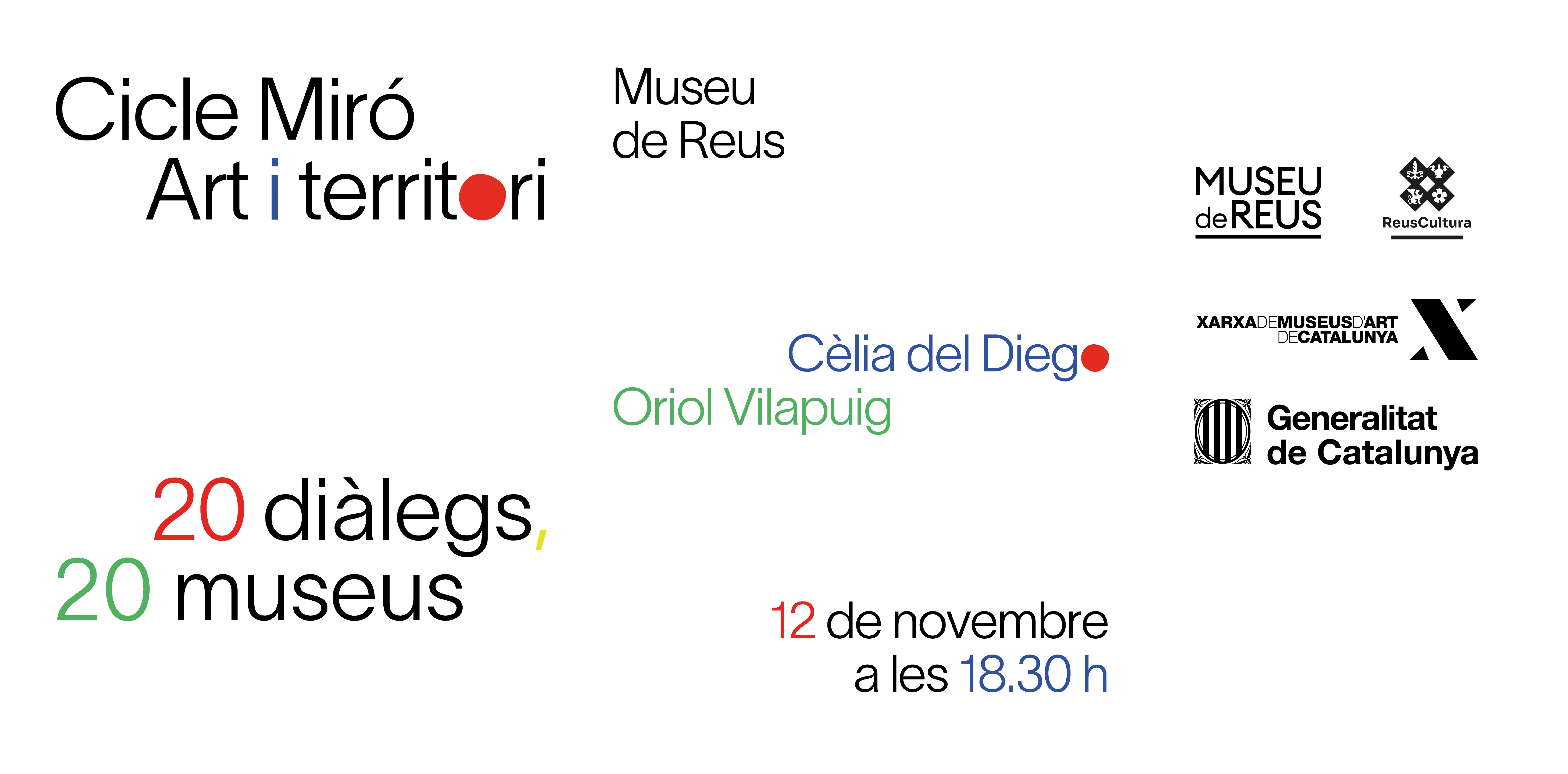 Imatge Cicle Miró Art i Territori. 20 diàlegs, 20 museus